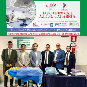 evento formativo aico calabria - sicrezza in sala operatoria - Catanzaro